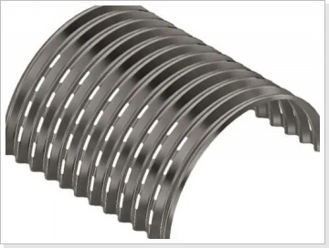 Belüftungskanal - Halbrundkanal für Kartoffeln und Zwiebeln Belüftungskanal - Halbrundkanal für Kartoffeln und Zwiebeln