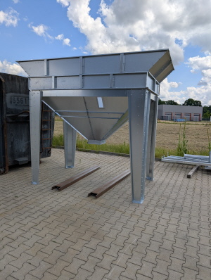 Einschütt-Trichter - Annahmetrichter KET 37 für Getreide Einschütt-Trichter - Annahmetrichter KET 37 für Getreide