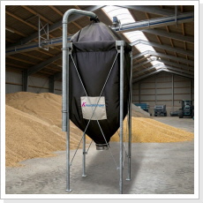Futtermittel-Silo - Kraftfuttersilo - Sacksilo - Trevirasilo - Futtermittelsilo UV-Best&auml;ndig