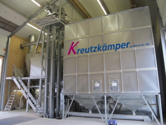Rechtecklagersilo - Viereckzelle - Vierecksilo - Silozellen - Getreidesilo