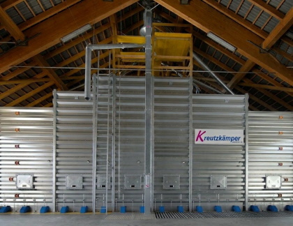 Rechtecklagersilo - Viereckzelle - Vierecksilo - Stahlsilo
