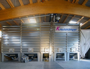 Rechtecklagersilo - Viereckzelle - Vierecksilo - Silozellen - Getreidesilo