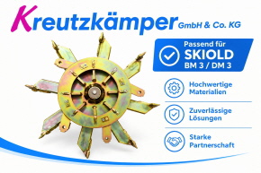 Rotor und Auswerfer SKIOLD BM 3 - Schlagwerk SKIOLD DM 3