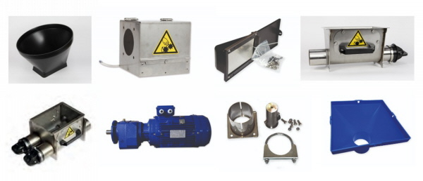 Förderspirale - Flexschnecke Roxell Auger System Förderspirale - Flexschnecke Roxell Auger System