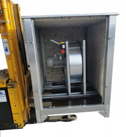 Schallschutzgehäuse  für Belüftungsgebläse - Ventilatoren für Getreide Schallschutzgehäuse  für Belüftungsgebläse - Ventilatoren für Getreide