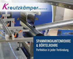 Spannringkantenrohre - Getreiderohre - Ablaufrohre - B&ouml;rdelrohre