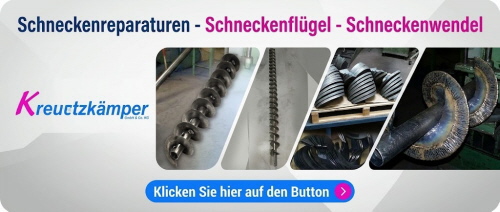 Schneckenfl&uuml;gel, lose Schneckenwendel