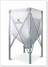 Futtermittelsilo - Sacksilo - Trevirasilo - Gewebesilo - Kraftfuttersilo