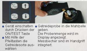 Getreidefeuchte-Messgerät SuperPro