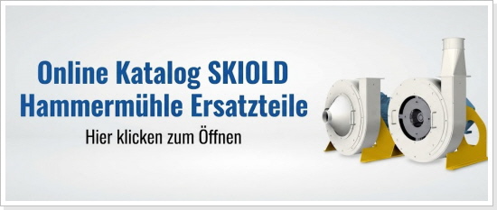 Online Katalog Verschlei&szlig;teile f&uuml;r Hammerm&uuml;hle SKIOLD