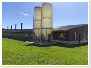 Kraftfuttersilo - Polyesterau&szlig;ensilo - GFK-Silo - Kunststoffsilo