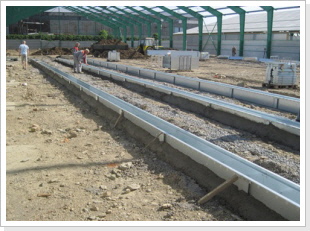 Unterflurbelüftung für Kartoffeln - Belüftungsschacht Unterflurbelüftung für Kartoffeln - Belüftungsschacht