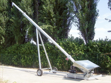 Getreidekanone - &Uuml;berladeschnecke - Verladeschnecke GKK mit Fahrgestell