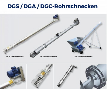 KONGSKILDE Rohrschnecken DGA KONGSKILDE Rohrschnecken DGA