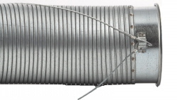 Metallschlauch 1,0m Kongskilde OK 160