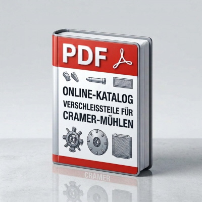 Button: Ersatzteilliste f&uuml;r CRAMER Hammerm&uuml;hlen als PDF herunterladen