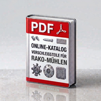 Online Katalog Verschlei&szlig;teile RAKO M&uuml;hlen