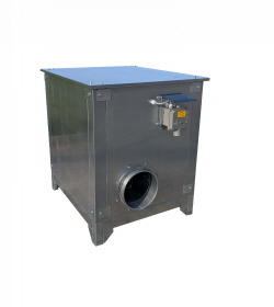 Schallschutzgehäuse  für Belüftungsgebläse - Ventilatoren für Getreide Schallschutzgehäuse  für Belüftungsgebläse - Ventilatoren für Getreide