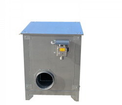 Schallschutzgehäuse  für Belüftungsgebläse - Ventilatoren für Getreide Schallschutzgehäuse  für Belüftungsgebläse - Ventilatoren für Getreide